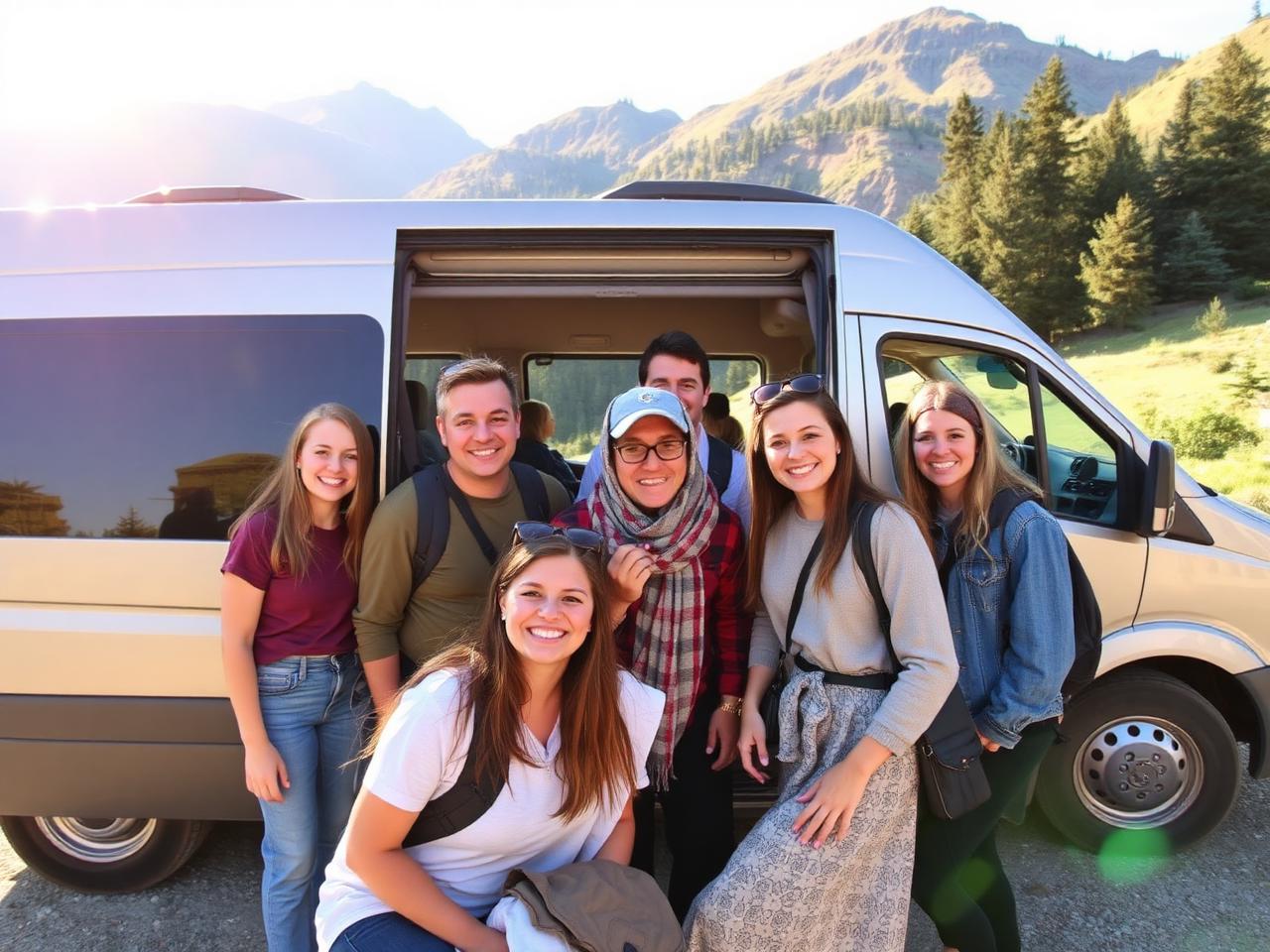 Group tour in Georgia